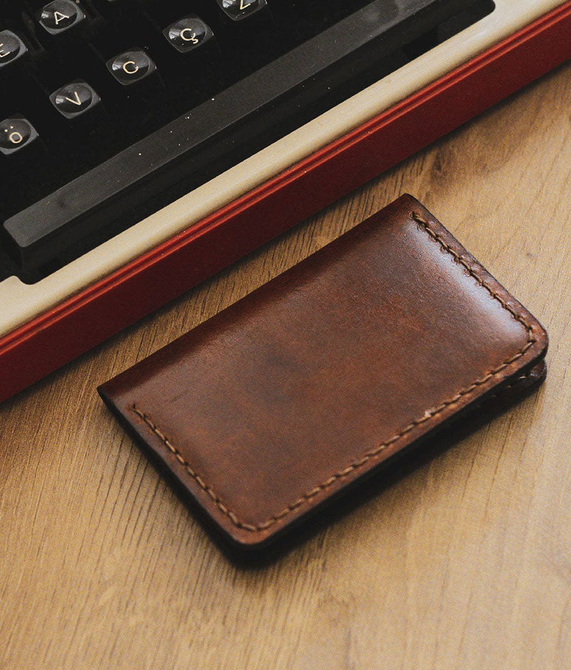 Mens Front Pocket Wallet - Add Monogram [Handmade]