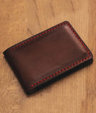 mens leather card wallet