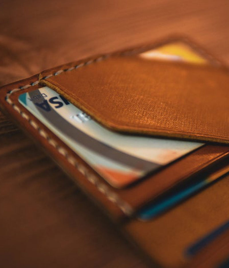 leather wallet