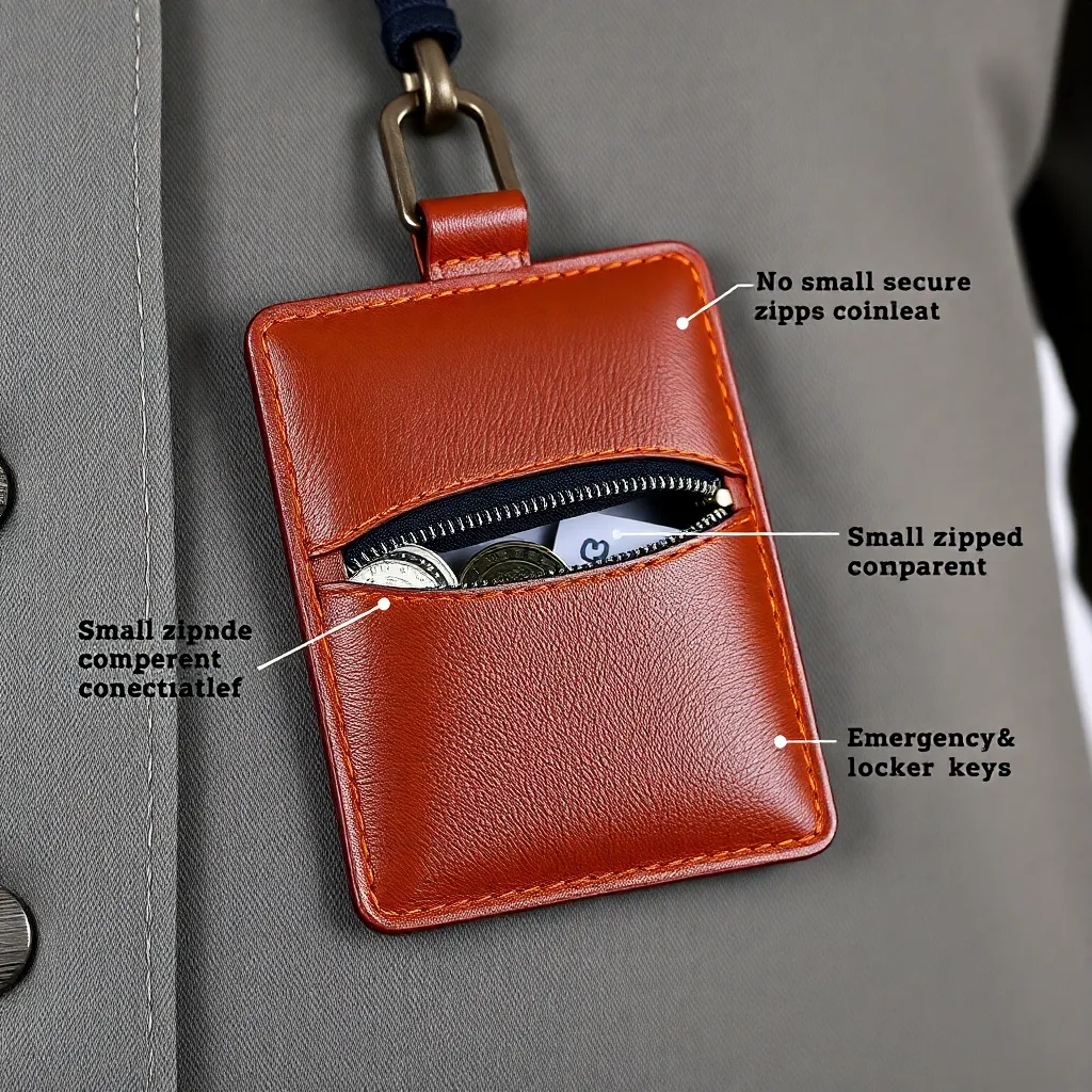Leonadem artesania en cuero hecho a mano - Anesthesiologist Leather Badge Holder Cards Tokens