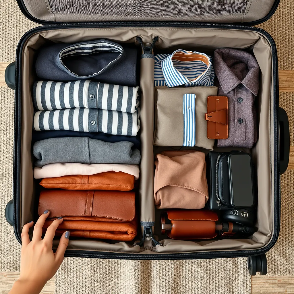 Leonadem artisanat cuir sur mesure - Avoid Luggage Wrinkles Dress Trousers Guide