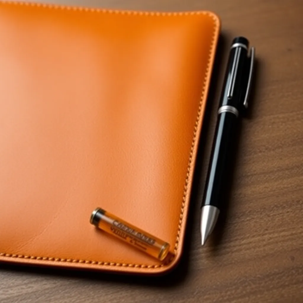 Leonadem handmade leather - Ceo Leather Document Folio High Level Contracts Tablet 1:1 item_4