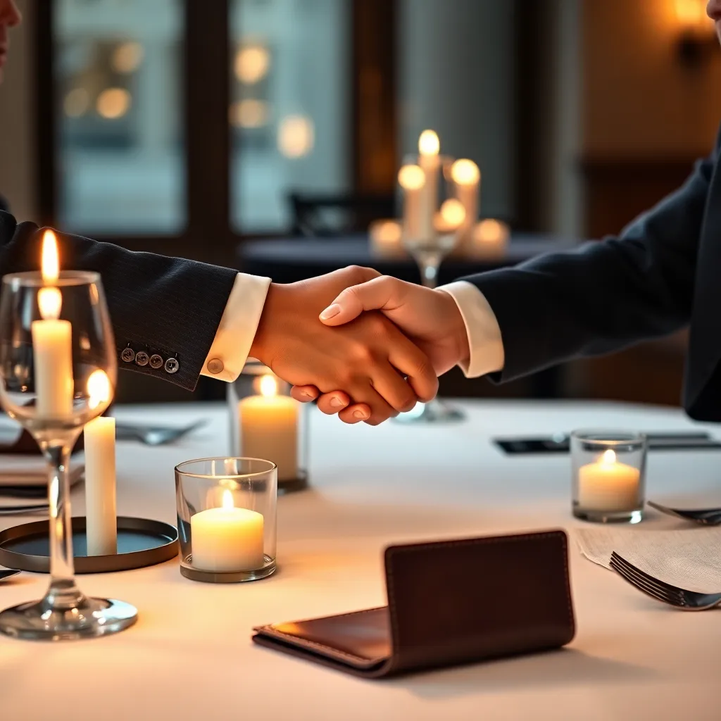 Leonadem artesania en cuero hecho a mano - Chief Revenue Officer Leather Card Case Client Dinners