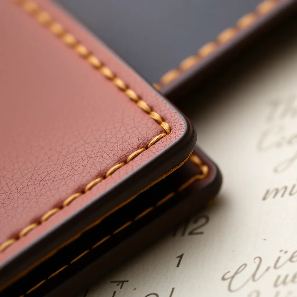 Leonadem artesania en cuero hecho a mano - Choose Minimalist Rfid Cardholder Front Pocket Carry Guide