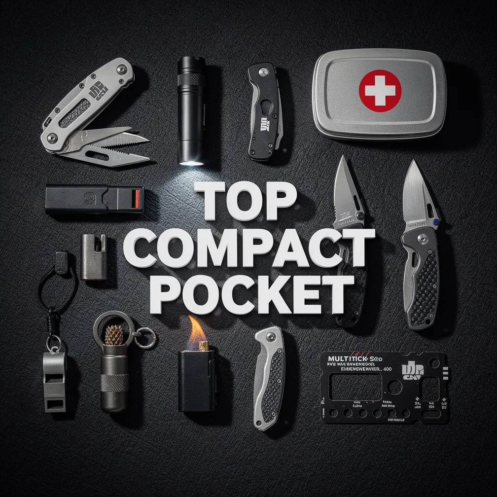 Leonadem artisanat cuir sur mesure - Compact Pocket Tools Emergency Preparedness Guide