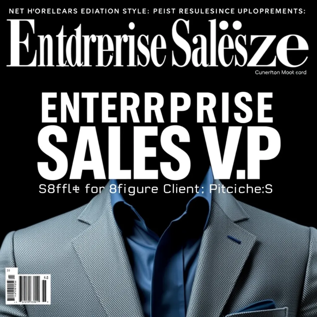 Style VP Ventes Enterprise Pitch : Maîtriser sa Tenue pour Convaincre les Grands Comptes