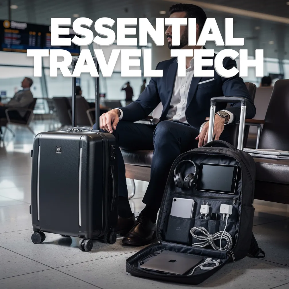 Guía Definitiva de Accesorios Tech para Viajes y Trayectos Profesionales