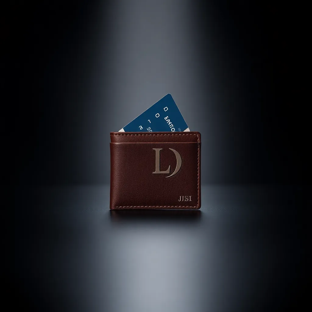 Leonadem artisanat cuir sur mesure - Family Office Director Leather Wallet Slim Card Access