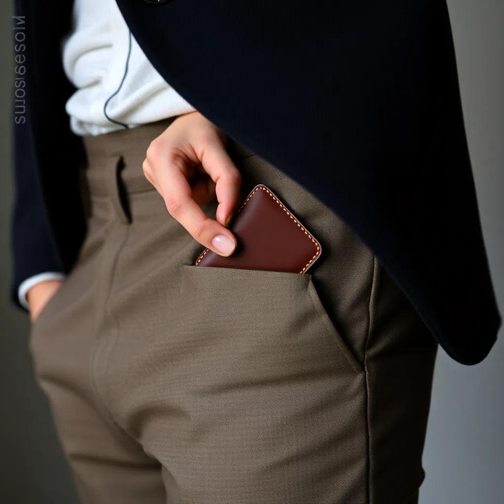 Leonadem artesania en cuero hecho a mano - Front Pocket Wallet Benefits