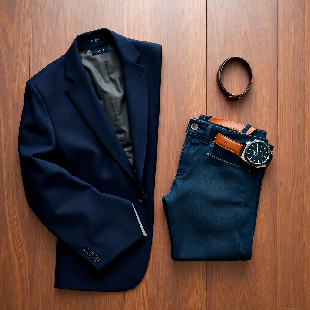 Leonadem handmade leather - Hedge Fund Manager Casual Tailoring Blazer Denim 1:1 item_3