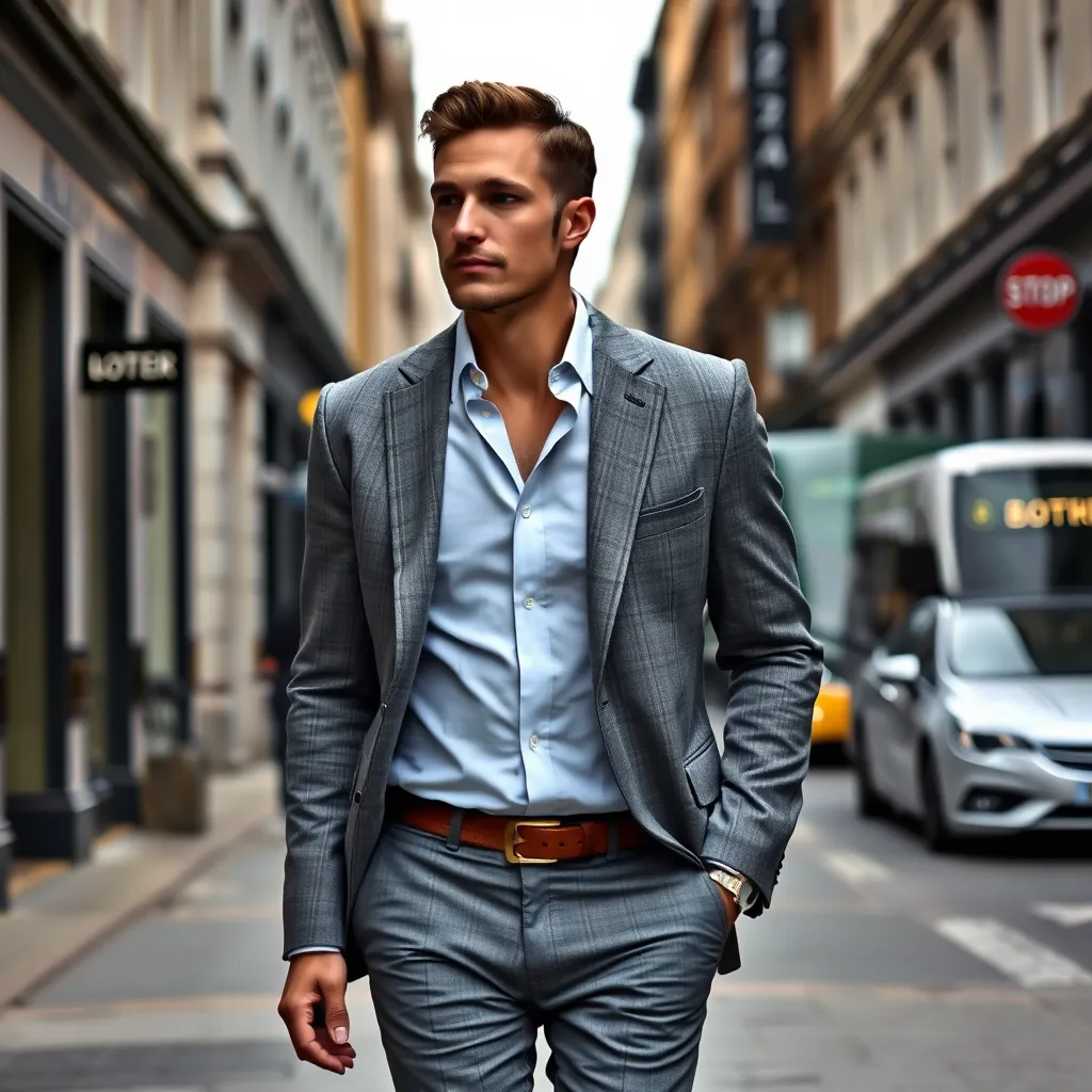 Leonadem artisanat cuir sur mesure - Hedge Fund Manager Style Casual Tailoring
