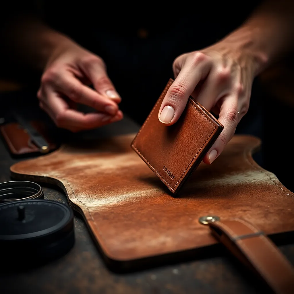 Leonadem handmade leather - How Leather Wallets Are Made 1:1 guide