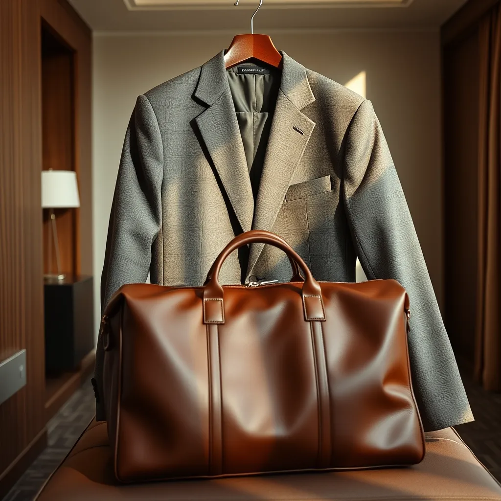 Leonadem artesania en cuero hecho a mano - How To Carry Suit Jacket Luggage Without Wrinkles