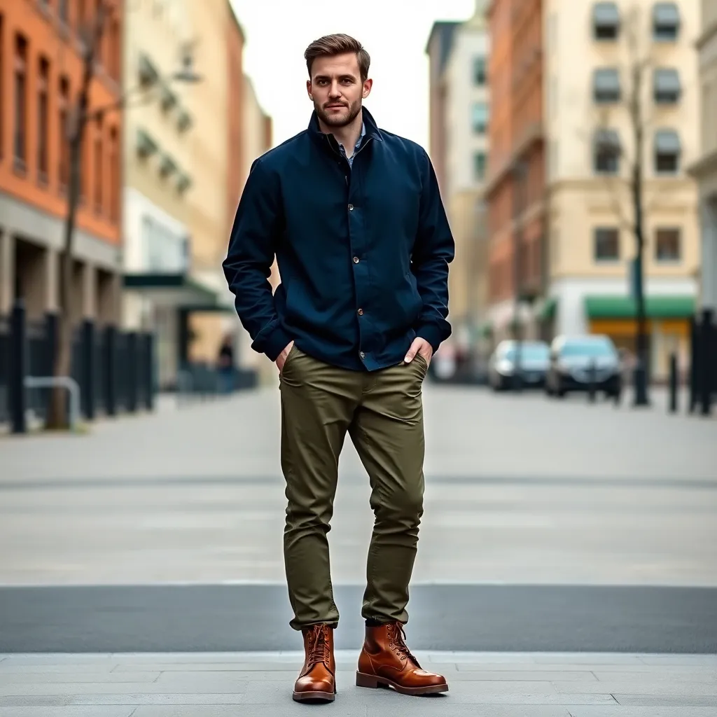 Leonadem handmade leather - How To Wear Harrington Jacket Spring Weekend Outfits 1:1 item_3