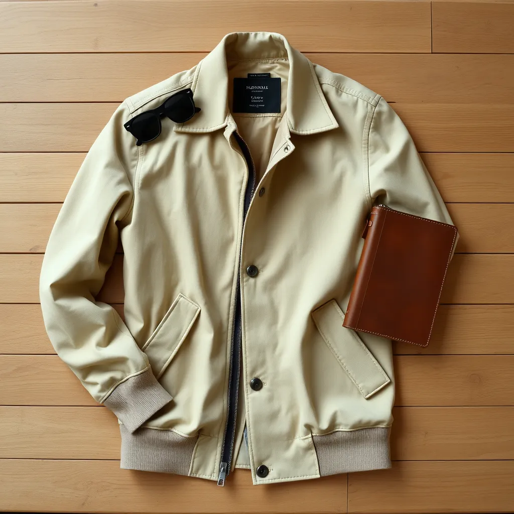 Leonadem handmade leather - How To Wear Harrington Jacket Spring Weekend Outfits 1:1 item_4