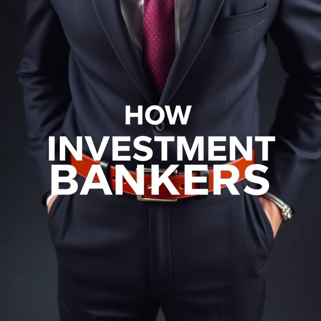 The Investment Banker’s Guide to Suit Trousers and Dress Belt Style