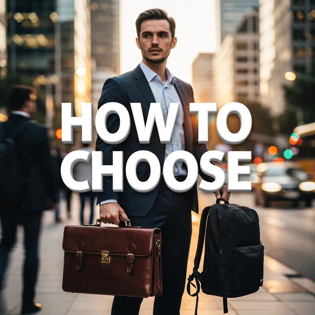 Leather Briefcase vs Backpack Commuting Guide: Choosing Your Professional Carry