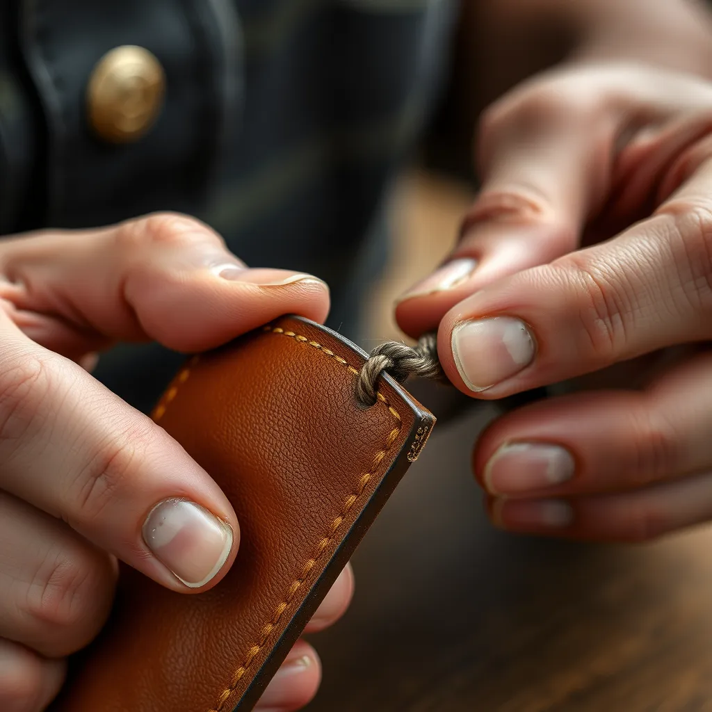 Leonadem artesania en cuero hecho a mano - Leather Wallet Gift Men Guide