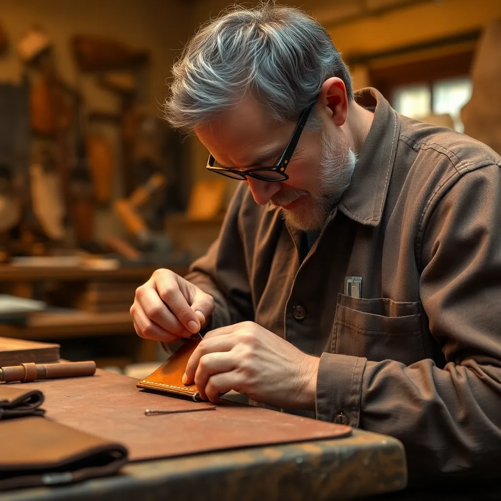 Leonadem artisanat cuir sur mesure - Leonadem Izmir Handmade Wallet Craft