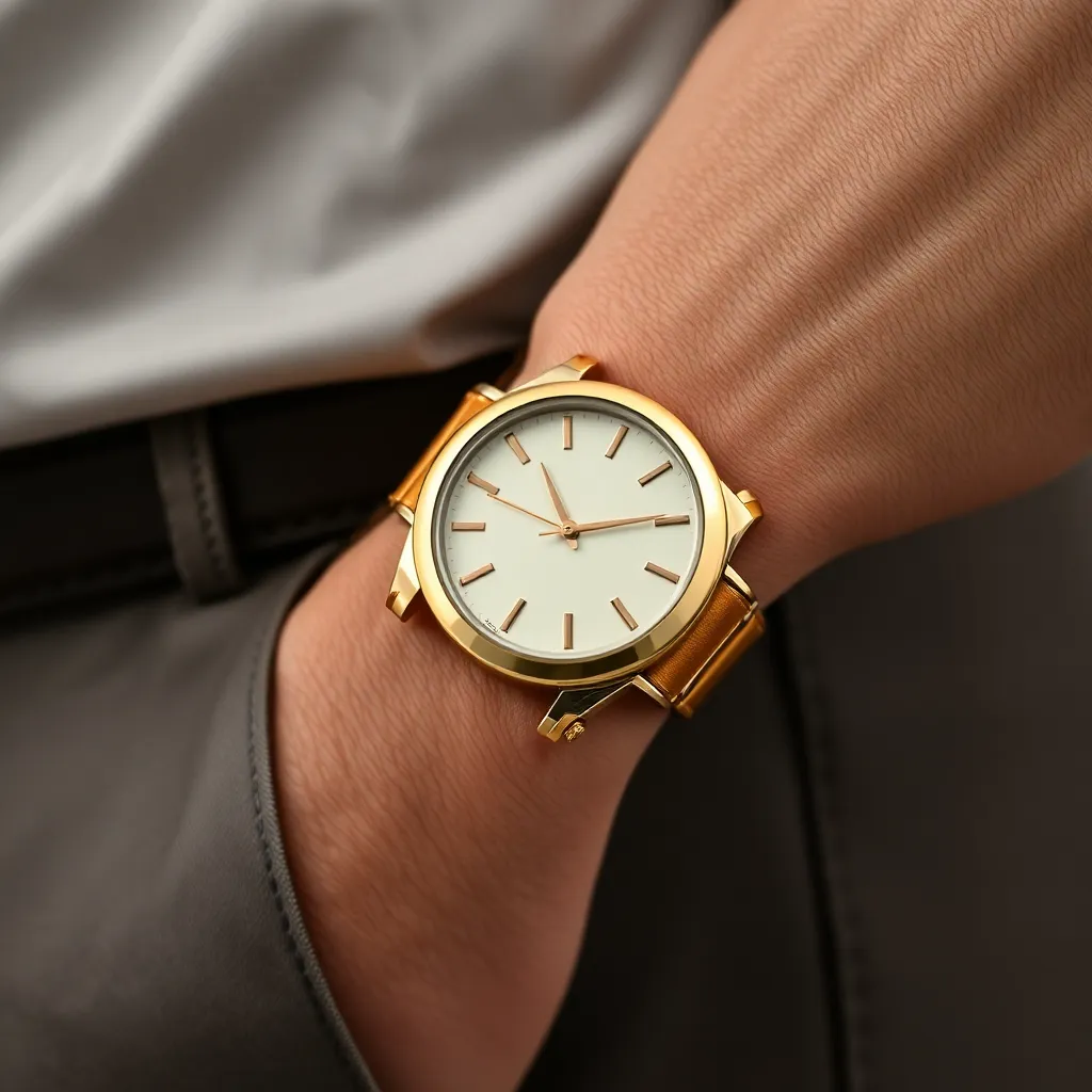 Leonadem artesania en cuero hecho a mano - Matching Metals Watch Ring Belt Buckle Men Guide