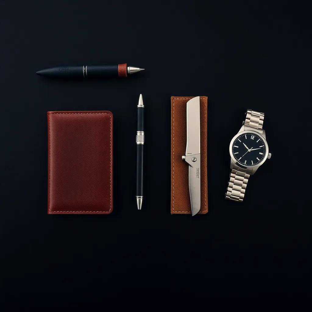 Leonadem handmade leather - Minimalist Edc Setup 2025 1 1:1 item_1