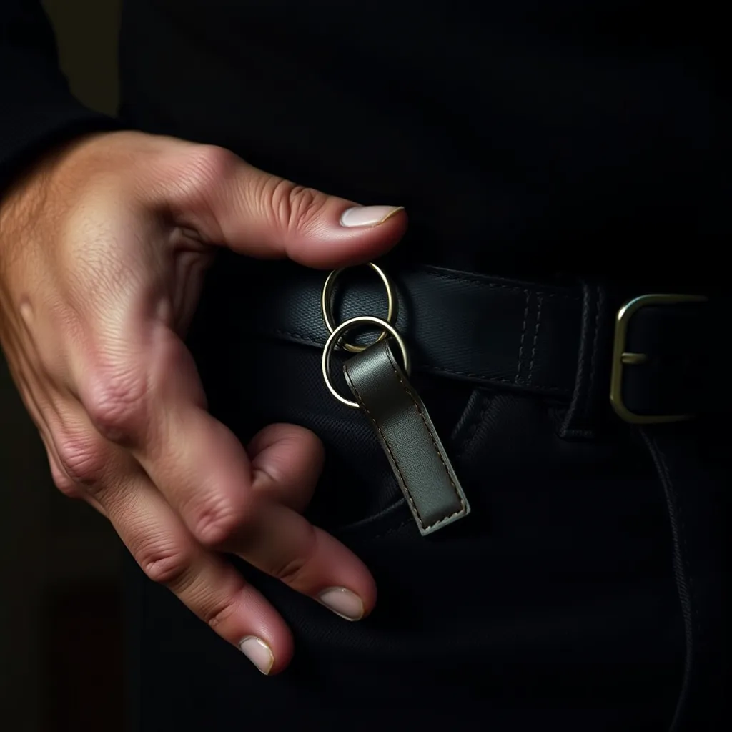 Leonadem artisanat cuir sur mesure - Minimalist Keychain Accessories Men Carry Guide