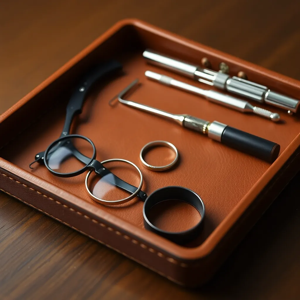 Leonadem handmade leather - Oral Surgeon Desk Landing Pad Luxury Accessories 1:1 item_2