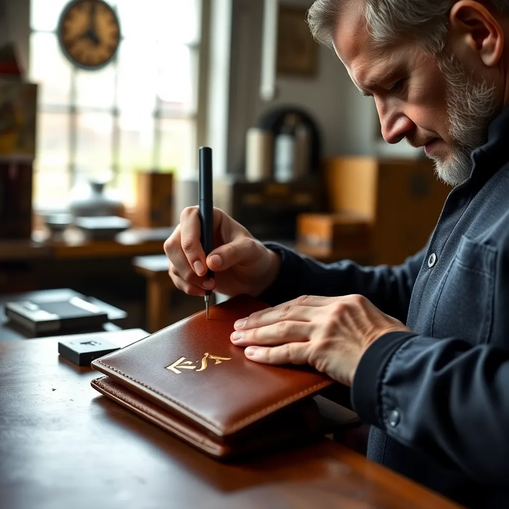 Leonadem handmade leather - Personalized Leather Travel Gifts Airline Captain 1:1 item_2