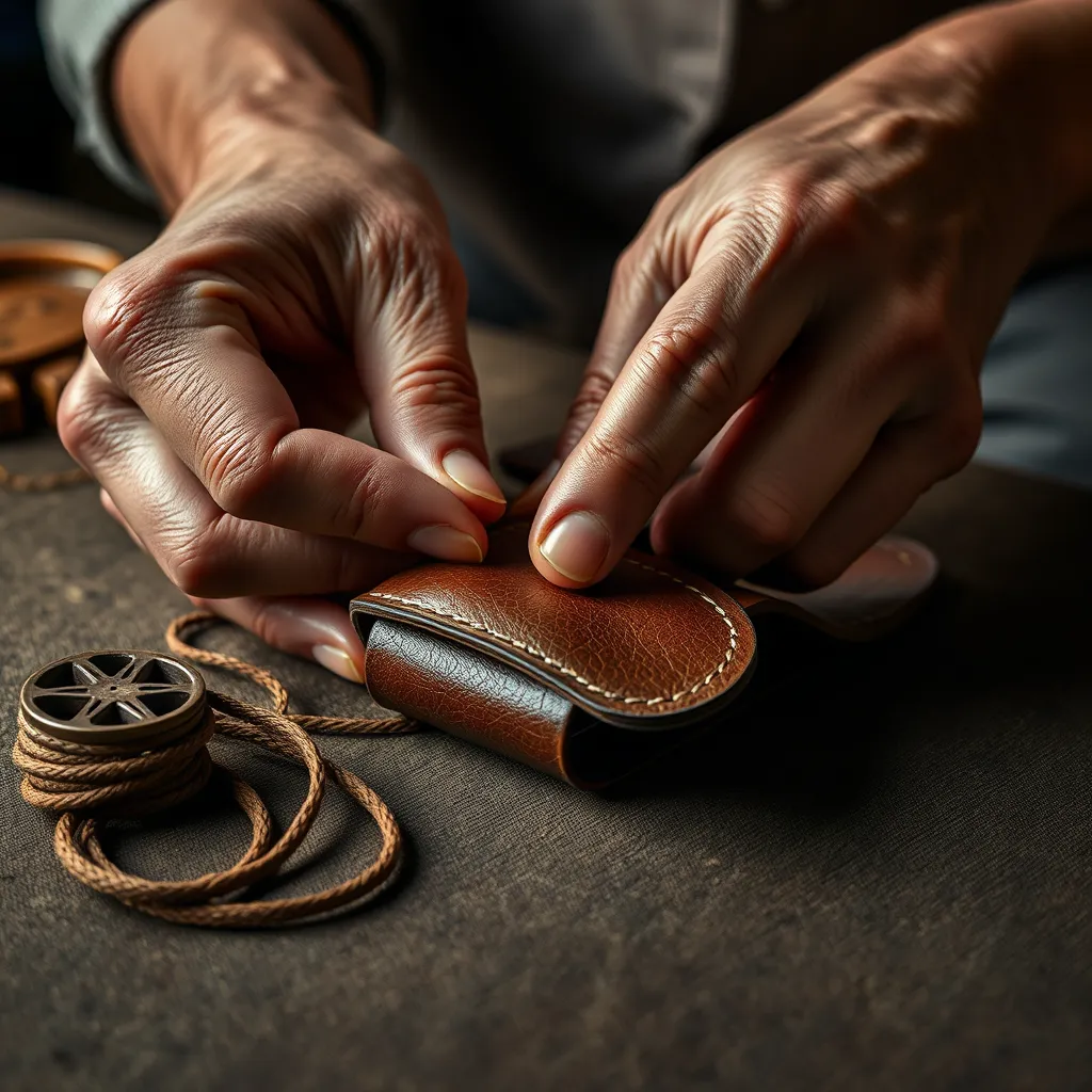 Leonadem artisanat cuir sur mesure - Rise Of Slow Fashion Men Leather Accessories
