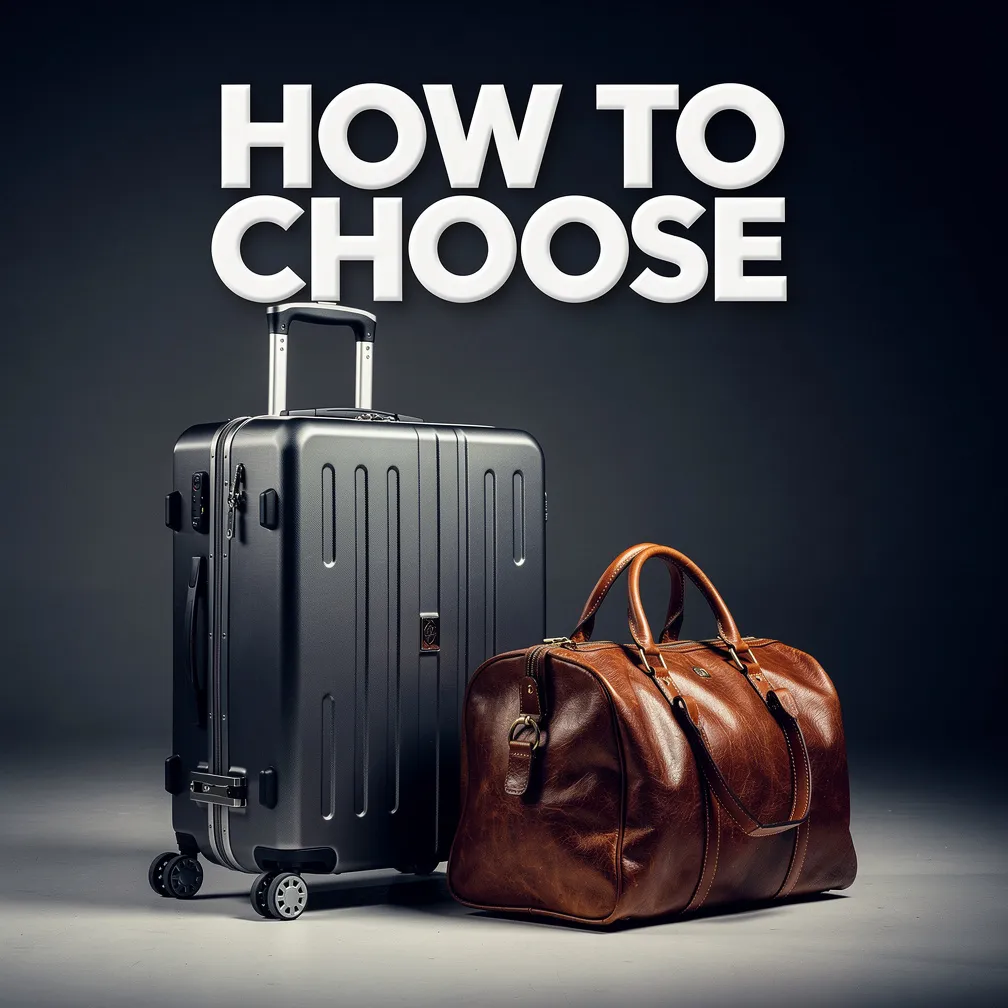 Leonadem handmade leather - Rolling Suitcase Vs Leather Duffel Bag Guide 1:1 guide