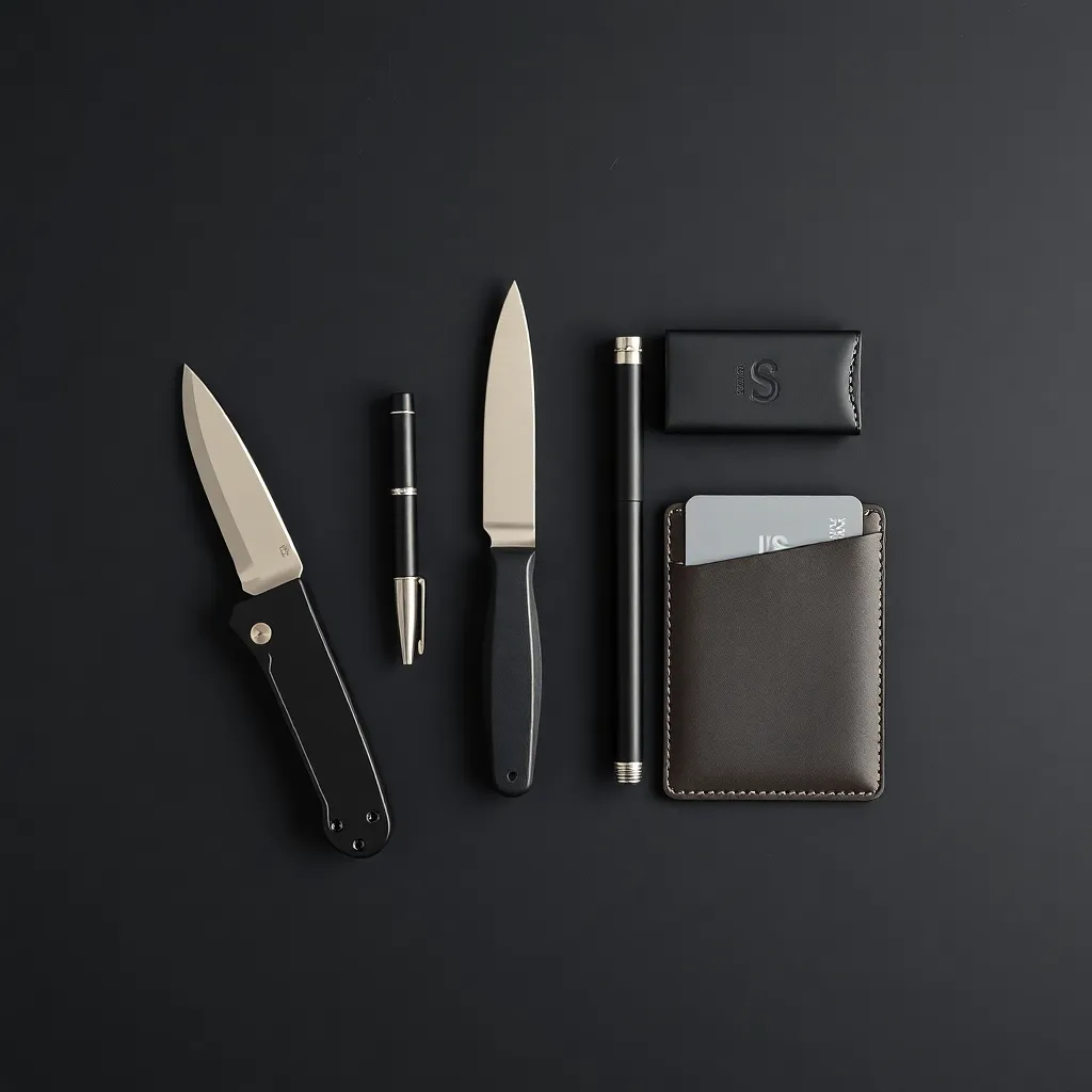 Leonadem artisanat cuir sur mesure - Silicon Valley Tech Vp Pocket Dump Microtech