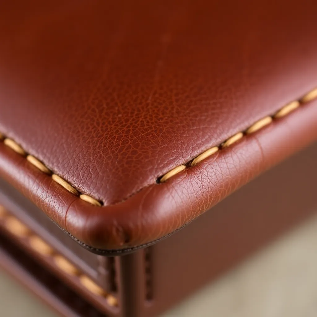 Leonadem handmade leather - Slim Wallet Vs Bifold Comparison 1:1 craftsmanship_detail