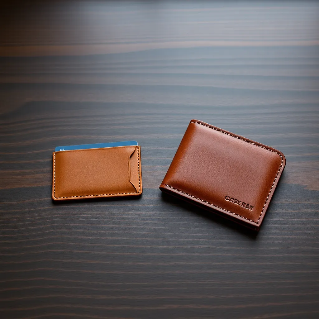 Leonadem artesania en cuero hecho a mano - Slim Wallet Vs Bifold Comparison