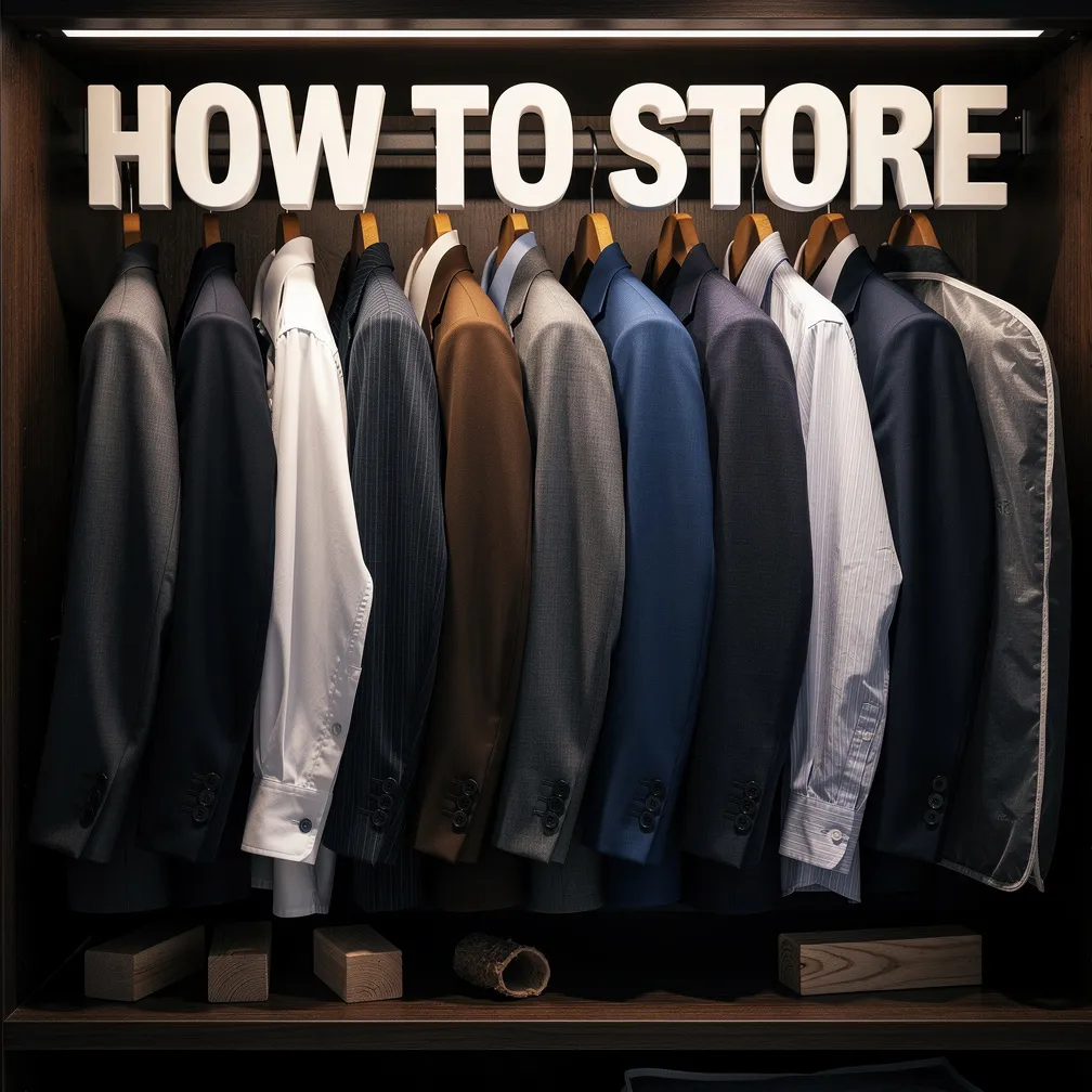 How to Properly Store Suits and Dress Shirts While Preventing Closet Odor