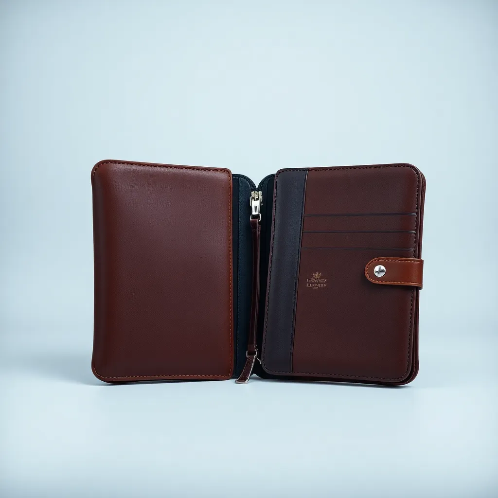 Leonadem handmade leather - Thoughtful Leather Travel Organizer Oral Surgeon Global Summit 1:1 guide