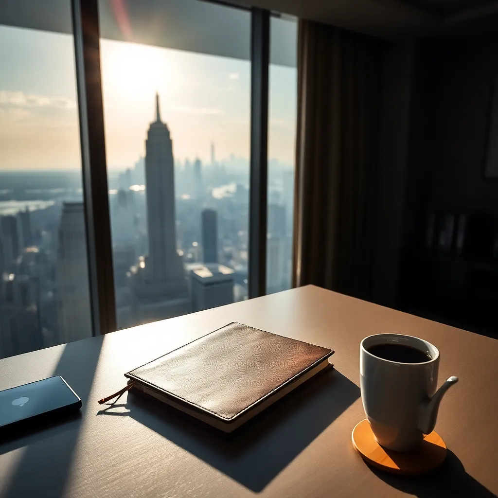 Leonadem artesania en cuero hecho a mano - Wall Street Bankers Morning Focus Meditation News
