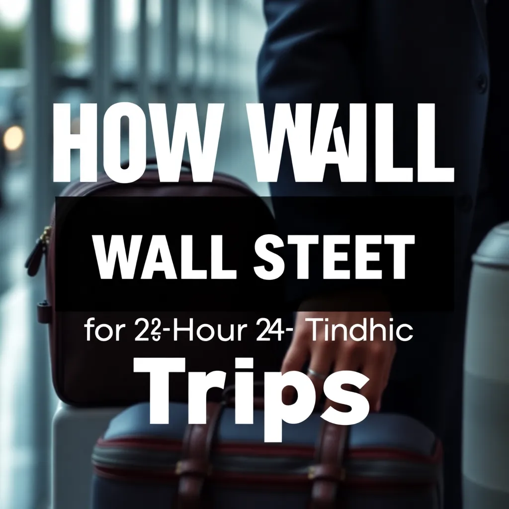 Empacar Express Director Wall Street: El Arte del Equipaje Transatlántico