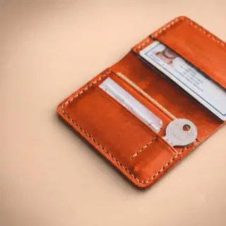 Front Men Pocket Bifold Wallet For