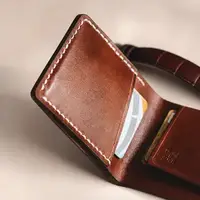 Handmade Front Pocket Leather Wallet For Men