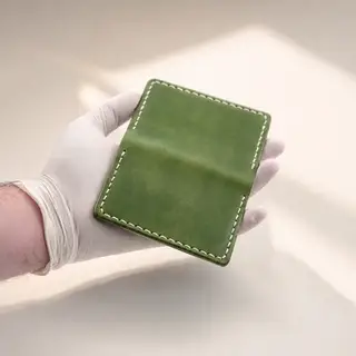 Handmade Men Leather Wallet For