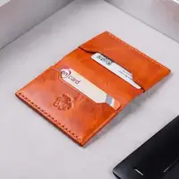 Handmade Men Slim Leather Wallet For