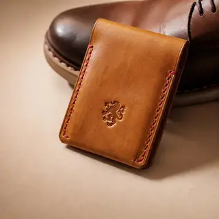 Leather Bifold Slim Wallet For Men