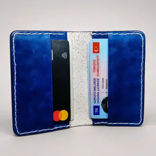 Leather Minimalist Slim Wallet For Men