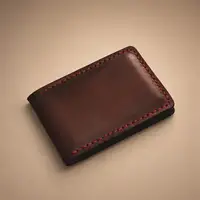 Leather Personalized Front Pocket Wallet For Men