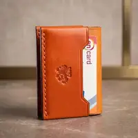 Leather Slim Handmade Wallet For Men