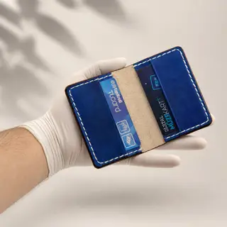 Leather Wallet For Men Slim Minimalist