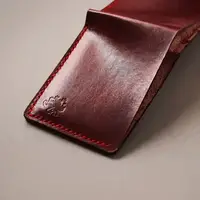 Mens Slim Minimalist Leather Wallet