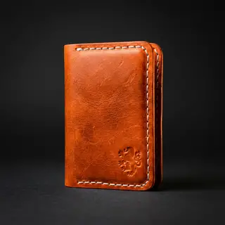 Portefeuille 2 Volets Personnalisé en Cuir pour Homme