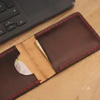 Personalized Front Pocket Leather Wallet For Men