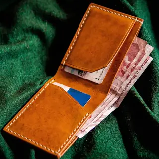 Personalized Men Leather Wallet For